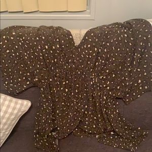 Ladies animal print top